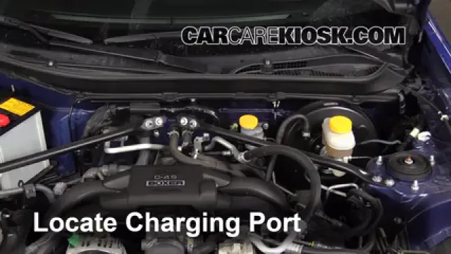 2013 Subaru BRZ Limited 2.0L 4 Cyl. Climatisation Ajouter du réfrigérant